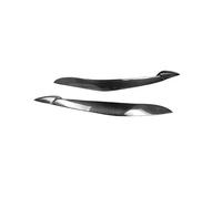 Front Head Light Lamp Cover Trim Real Carbon Fiber Headlight Eyelid Headlamp Eyebrow Sticker Brow Strip For X5 E70 2008-2013