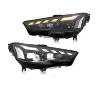 front headlamp assembly Compatible With A4 B9 2017 2018 2019 2020 1pair Headlights Plug And Play With DRL Turning Full Front Headlight Assembly