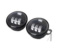 Front Headlamp For Softail For Touring Street Road Glide King Motorcycle 4.5 Inth Spot Passing Lights LED Driving Fog Light Lamp Motorbike Headlights(Black)