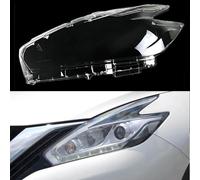 Front Headlamp Front Headlight Lens Glass Auto Shell Headlamp Transparent Cover Lampshade Replacement for Nissan For Murano 2015 2016 2017 2019 2021 Headlight Assemblies(A Piar)(Left)