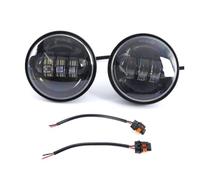Front Headlight 7" LED Projector Headlight 4.5" Fog Passing Light For Touring For Electra For Glide For Road For King For Softail For Night For Train For Bad Motorcycle Headlight(Only 4.5 inch lamp B)