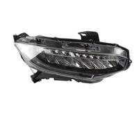 Front Headlight Assembly Compatible With Civic 10th 2016 2017 2018 2019 2020 DRL Front Headlamp Auto Bumper Headlight Cover Shell Driving Light Signal Lamp(Right High)
