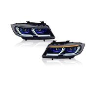 Front Headlight Auto Accessories Car Lights compatible with BMW E90 Headlight 2005 2006 2007 2008-2012 320i 318i 323i 325i DRL Turn Signal