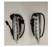 Front Headlight Carcompatible with Q50L Q70L Led DRL Fog Lamp Bumper With Yellow Turn Signal(Right)(2pcs)