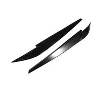 Front Headlight Cover Head Light Lamp Eyelid Eyebrow Trim ABS Compatible For BMW X5 X6 F15 F16 2014-2018