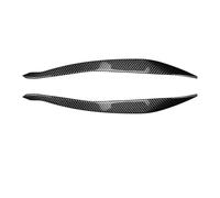 Front Headlight Eyebrow Cover For Bmw 5 Series F10 F11 2015-2017 Car Front Headlight Eyelids Eyebrows Headlamp Cover Trim Sticker Abs Gloss Black Headlights Eyebrow