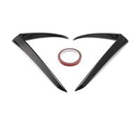 Front Headlight Eyebrow Cover For Tesla For Model 3 Car Accessory Front Blade Trim Light Eyebrow Wind Knife Bumper Cover Sticker Abs Fog Lamp Decoration Headlights Eyebrow