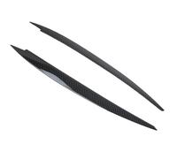 Front Headlight Eyelid Eyebrow Trim Cover For VW Golf 7 MK7 GTI,Anti-Scratch Car Headlamp Headlight Eyebrow Stickers Trim Accessories,B-Carbon Fiber