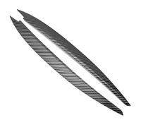 Front Headlight Eyelid Eyebrow Trim Cover For VW Golf 7 VII GTI GTD R MK7 2013 2014 2015 2016 2017,Anti-Scratch Car Headlamp Headlight Eyebrow Stickers Trim Accessories,B-Carbon Fiber