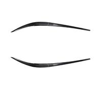 Front Headlight Eyelid Eyebrow Trim For BMW 3Series 320i 325i 330i 2019+ iWind Knife Front Fog Lamp Eyebrow Spoiler Carbon Fiber Decoration Accessories Modification