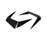 Front Headlight Eyelid Eyebrow Trim For Toyota for Rav4 Accessories 2019 2020 2021 Black Front Fog Light Cover Fog Lamp Trim Eyebrow Spoiler Decor Frame