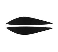 Front Headlight Eyelid For Benz W204 Pre-Facelift 2008-2011 1pair Car Front Headlight Eyebrow Glossy Black Eyelid Trim Replacement Headlamp Eyebrow