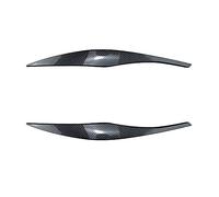 Front Headlight Eyelid For BMW 3 Series E90 E91 1 Pair Car Headlight Eyebrows Eyelid Trim Headlamp Eyebrows Stickers Exterior Decoration Modification Headlamp Eyebrow