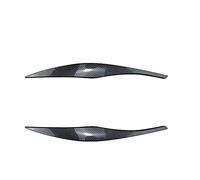 Front Headlight Eyelid For BMW 3 Series E90 E91 320i 330i Sedan Touring 2005-2012 Gloss Black Car Headlight Eyebrow Eyelid Trim Eyebrows Eyelids Lids Headlamp Eyebrow