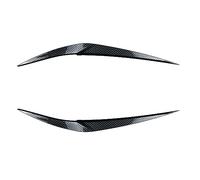 Front Headlight Eyelid For BMW For X1 F48 18i 18d 20i 20d 25i 25d 25e x-Drive 2015-2022 2X Car Evil Headlight Eyebrows Eyelid 3D Sticker Trim ABS Glossy