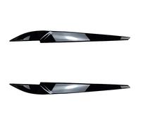 Front Headlight Eyelid For BMW X5 X6 F15 F16 2014-2018 Car Headlight Lid Eyebrows Headlight Eyelids Decor 2X