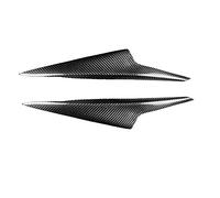 Front Headlight Eyelid For Mazda-3 For Mazda3 For Axela 2016-2017 Carbon Fiber Car Headlights Eyebrow Eyelids Trim Cover Headlamp Eyebrow