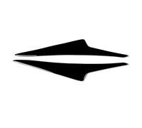 Front Headlight Eyelid For Mazda Angkesaila 2014 2015 2016 2pcs Gloss Black Car Front Headlights Eyebrows Eyelids Trim Cover Modification Accessories Headlamp Eyebrow