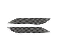 Front Headlight Eyelid For Nissan 350Z 2003-2009 1 Pair Car Headlight Eyebrows Eyelids Cover Trim Black Real Carbon Fiber Headlamp Eyebrow Headlamp Eyebrow
