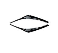 Front Headlight Eyelid For Toyota For Camry 2018 2019 2020 2021 2022 2023+ Headlights Eyebrows Eyelids Stickers Glossy Black ABS Accessories Car Styling Headlight Eye Lid (Gloss Black)