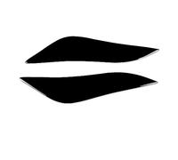 Front Headlight Eyelid For Toyota For Corolla 2008 2009 2010 2011 Auto Car Headlight Trim Lamp Eyebrow Eyelids Cover Stickers Gloss Black Decoration Parts