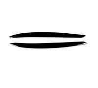 Front Headlight Eyelid For VW For Golf 7 MK7 2013 2014 2015 2016 2017 2018 2pcs Gloss Black Car Front Headlight Eyebrow Eyelids Lids Accessories