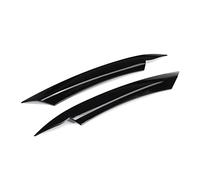 Front Headlight Eyelid For VW For Passat B7 2010-2015 Car Headlight Head Lamp Light Eyelid Eyebrow Stickers Cover Trim Accessori Piano Black Headlamp Eyebrow