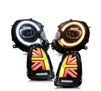 Front Headlight For BMW For Mini For Cooper R56 R57 R58 R59 2007-2013 Upgrade Front Rear Car LED Headlights With Tail Lights Assembly Headlamp Assembly(2011-2013Year)