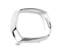 Front Headlight For Vespa For Sprint 50 125 150 Motorcycle Headlight Cover Frame Front Light Guard ABS Plastic Accessories Motorcycle Headlight(Silver)