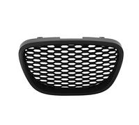 Front Honeycomb Grille Matte Black 1133007 Replacement for Seat Altea Toledo, Direct Bolt On ABS Front Grill with UV Protection for MK2 1P 05-09 5P 04-09 Models