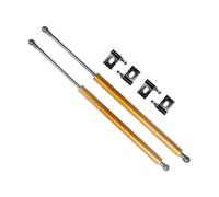 Front Hood Bonnet Gas Struts Lift Support Rods Shock Damper For Mitsubishi For Lancer For Evolution EVO 7 8 9 2001-2008(Carbon Fiber Orange)