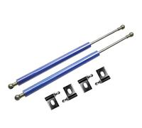 Front Hood Bonnet Gas Struts Lift Support Rods Shock Damper For Mitsubishi For Lancer For Evolution For EVO 7 8 9 2001-2008 WEFOLCC(Blue carbon pattern)