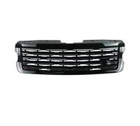 Front Hood Bumper Grille Compatible With Land For Rover For Vogue 2013 2014 2015 2016 2017 Car Center Grill Bumper Grills Front Hood Grille(All black)
