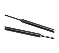 Front Hood Gas Struts For SsangYong For Korando For C300 2019-2025 Hood Dampers Front Bonnet Modify Struts Spring Lift Support Shocks Absorber(Black carbon fiber)