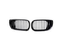 Front Hood Grill Grille Glossy Black Front Kidney Single Slat Grill Grille For 3 Series E46 4 Door 4DR 320i 325i 330i 2002 2003 2004 2005 Grills