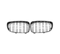 Front Hood Grille For 1 Series E81 E87 128I 130I 135I 2008-2013 Glossy Black Grills Cover Front Bottom Bumper M Style Grille
