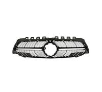 Front Hood Grille For Benz For A Class V177 W177 A200 A180 A35 A45 2019-2022 Front Bumper Panamericana GTR Diamond Black Chorme Grille(Diamond Black W Cam)