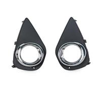 Front Hood Grille For Toyota For Yaris 2015 2016 2017 Front Bumper Fog Light Cover Grille Bezel Shade(Left and right)