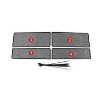 Front hood grille grill For Odyssey 2019 2020 2021 Car Style 4pcs Front Grill Middle Net Screening Protective Mesh Cover Accessoies