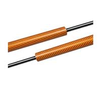 Front Hood Lift Struts Bonnet Lifter Front Hood Bonnet Modify Struts Lift Support Gas For Hyundai For Tucson For Ix35 2010 2011 2012 2013 2014 2015 Spring Damper Prop Rods(Orange carbon fiber)