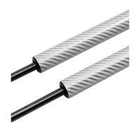 Front Hood Lift Struts Bonnet Lifter Gas Struts For Civic 5th EG EH EJ 1991-1995 Modify Front Hood Bonnet Lift Supports Shock Dampers Pistons Rod Spring Props(Carbon Fiber Silver)