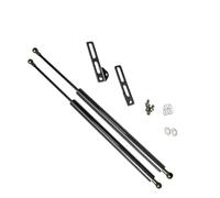 Front Hood Lift Struts Fits for Koleos First Generation 2008-2017 Front Hood Bonnet Gas Struts Lift Support Shock Damper Absorber Car Styling Car Front Bonnet Strut(Red carbon fiber)(Black carbon