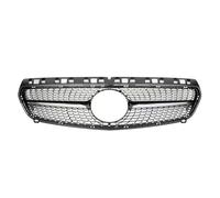front hood radiator grille Front Inlet Mesh Grille Bumper Grill Middle Grid Tuning For Benz For A Class W176 A35 A180 A200 A250 A260 2013-2018