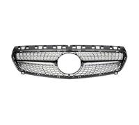 front hood radiator grille Front Inlet Mesh Grille Bumper Grill Middle Grid Tuning For Benz For A Class W176 A35 A180 A200 A250 A260 2013-2018