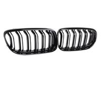 front hood radiator grille Grill Front Kidney Grille For 3 Series 2005-2008 E90 E91 Double Slats Grills front bumper air vent grille