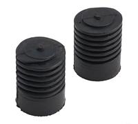 Front Hood Rubber Stopper Set for 4Runner, for Camry, for Sienna & for Supra (OEM 90541-15004) - Black, for Durable Rubber Bumper Protecto