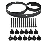 Front Hood Seal Strip Weatherstrip Fit for Dodge Challenger 2008-2017 Front Bumper Waterproof Hood Seal Replace for 68051392AB New