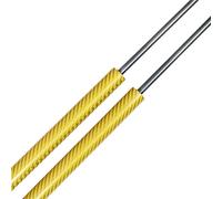 Front Hood Strut For Expedition U324 2007-2017 9L1Z16C826A Lift Supports Gas Springs Front Bonnet Shock Absorbers Hood Struts(Yellow CF)