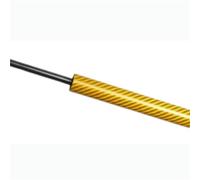 Front Hood Strut For Fiesta Mk6 Mk7 2009-2020 Front Hood Bonnet Modify Carbon Fiber Gas Spring Lift Support Shock Damper 1PC Strut(Yellow Carbon Fiber)
