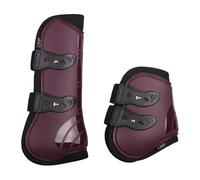 Front horse gaiter and open fetlock guard set QHP